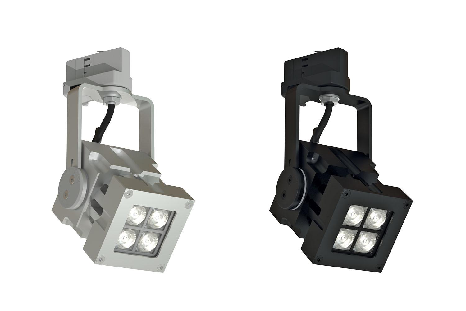 Revo compact track lighting fixture