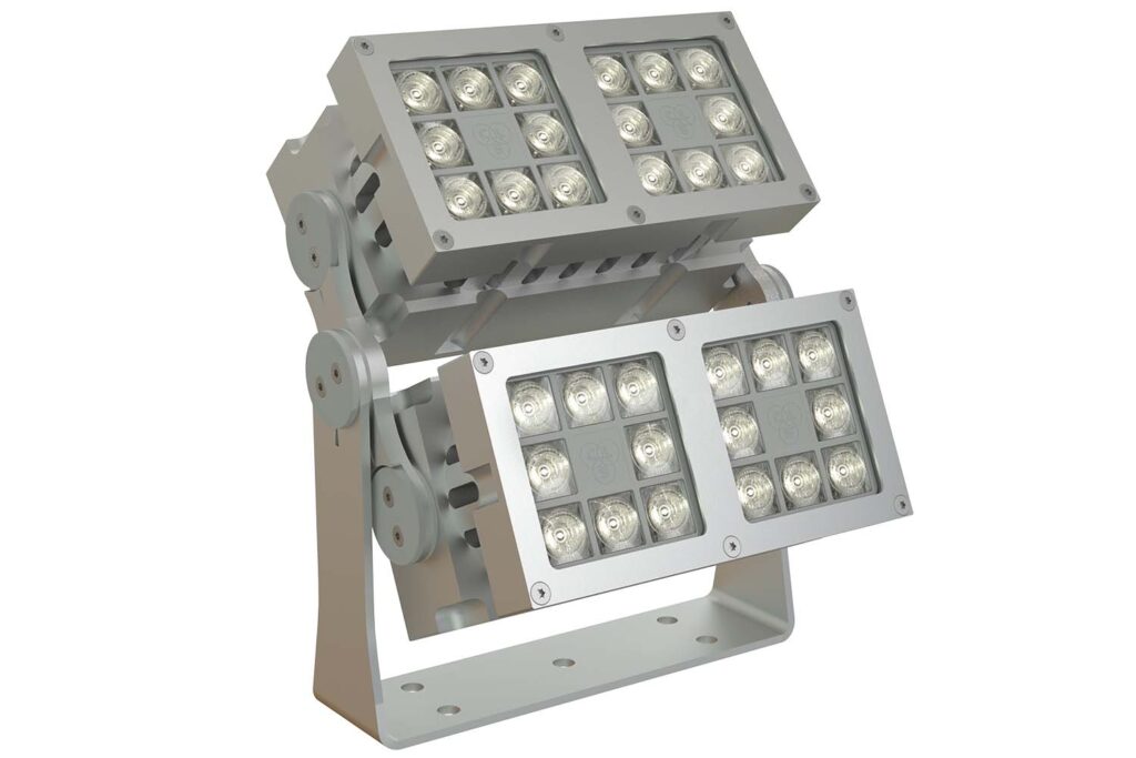 Configurable ip67 architectural lighting fixture in aluminium